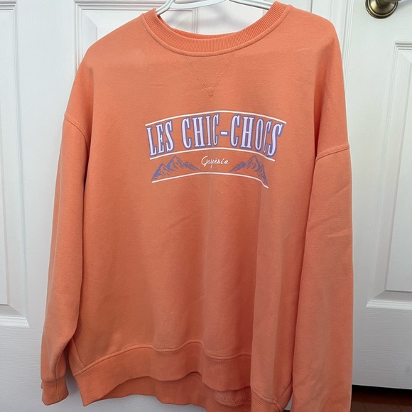 Orange Chic-Chocs Sweat-shirt - Picture 1 of 1